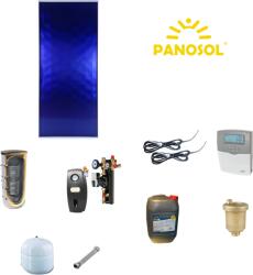 Panosol Pachet Panosol 2P Confort panou solar plan F 2.0 cu boiler bivalent 120 litri (C.281F)
