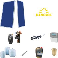 Panosol Pachet fara boiler panouri solare plane Panosol pentru Pensiuni/ Hoteluri - 10 persoane (C.320F)