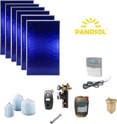 Panosol Pachet fara boiler panouri solare plane Panosol pentru Pensiuni/ Hoteluri - 30 persoane (C.328F)