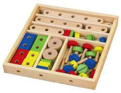 Viga Toys Kombinálható építhető modellek fából 0767 (0767)