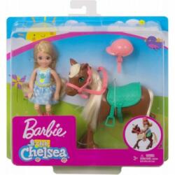 Mattel Barbie Club Chelsea Set Papusa cu ponei GHV78