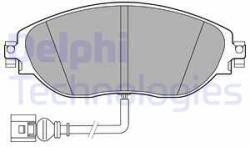 DELPHI set placute frana, frana disc DELPHI LP3389 (LP3389)
