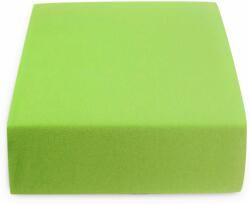  Cearsaf Jersey cu elastic 90x200 cm verde deschis