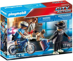 Playmobil Rendőrségi bicikli - A zsebtolvaj nyomában (70573)