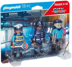 Playmobil City Action - Figura szett rendőrség (70669)