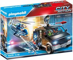 Playmobil City Action - Rendőrségi helikopter - Menekülő autós nyomában (70575)