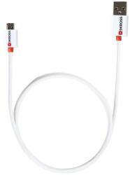 SKROSS SKR-MICROUSBCABLETE USB 2.0 A apa - micro B apa Összekötő kábel 1m - Fehér/Narancs (2.700202-E)