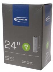 Schwalbe AV9 24 x 1, 1-1, 75 (32/47-507) belső gumi 40 mm hosszú szeleppel, 130g, autós