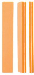 Tools For Beauty Buffer pentru unghii, semioval, 100180, - Tools For Beauty Straight Orange