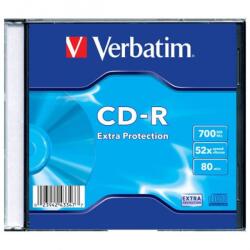 Verbatim Set 1 buc CD-R 700MB/80min/viteza 52 cu carcasa, Verbatim 43347 (43347)