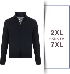 KAM Jeanswear Hanorac Fara Gluga Full Zip Navy