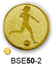  Érembetét labdarúgás foci BSE50-2 50mm arany