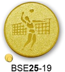 Érembetét röplabda férfi BSE25-19 25mm arany