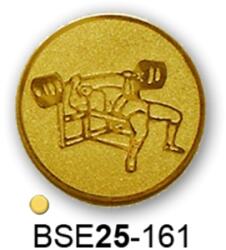 Érembetét fekvenyomás súly BSE25-161 25mm arany