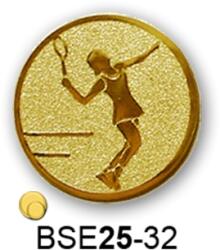 Érembetét tenisz női BSE25-32 25mm arany