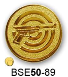 Érembetét lövészet céllövészet BSE50-89 50mm arany