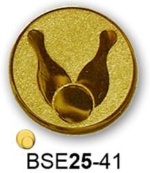  Érembetét bowling teke BSE25-41 25mm arany