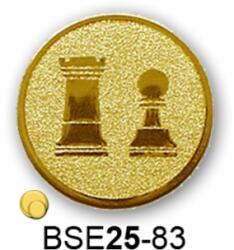 Érembetét sakk BSE25-83 25mm arany