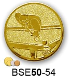  Érembetét biliárd BSE50-54 50mm arany