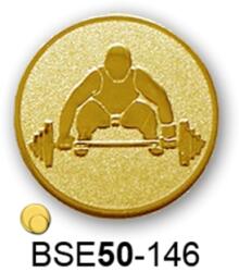 Érembetét súlyemelés BSE50-146 50mm arany