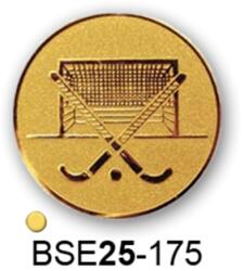Érembetét floorball BSE25-175 25mm arany
