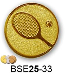  Érembetét tenisz BSE25-33 25mm arany, ezüst, bronz