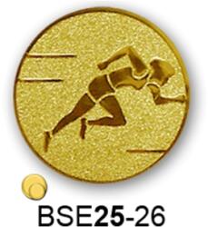  Érembetét futás atlétika BSE25-26 25mm arany