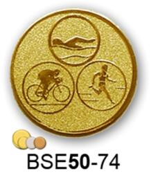  Érembetét triatlon BSE50-74 50mm arany