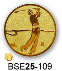  Érembetét golfozás golf BSE25-109 25mm arany