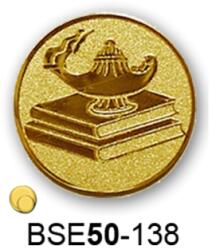 Érembetét tudás tudomány könyv BSE50-138 50mm arany