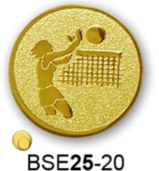  Érembetét röplabda női BSE25-20 25mm arany