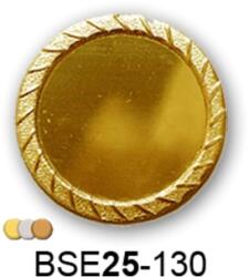  Érembetét üres gravírozható BSE25-130 25mm arany, ezüst, bronz