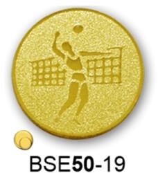 Érembetét röplabda férfi BSE50-19 50mm arany