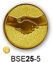  Érembetét kézfogás BSE25-5 25mm arany