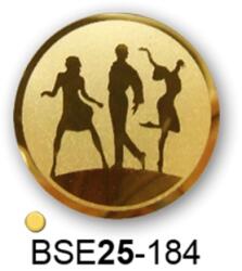 Érembetét tánc fashion dance BSE25-184 25mm arany