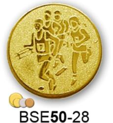 Érembetét futás atlétika BSE50-28 50mm arany