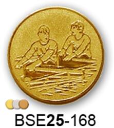  Érembetét evezés kajak kenu BSE25-168 25mm arany, ezüst, bronz