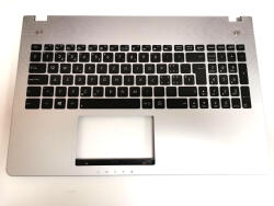 ASUS Carcasa superioara cu tastatura iluminata palmrest laptop, Asus, N56, N56V, N56VM, N56VZ, N56S, N56SL, N56D, N56DY, N56VV, layout IT (palmAsus2)