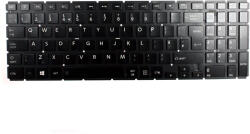 Toshiba Tastatura Laptop, Toshiba, Satellite C55-C-1E2, fara rama, iluminata, neagra, UK (TOS22iukblack-EMP30)