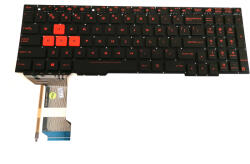 ASUS Tastatura Laptop Asus ROG FZ53 rosie v2 (asus55iredv2-M8)