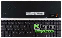 ASUS Tastatura Laptop Asus Zenbook UX51VZ fara rama uk iluminata (Asus47iukA)