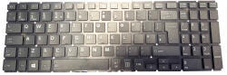 Toshiba Tastatura Laptop, Toshiba, Satellite C55-C, fara rama, neagra, UK (TOS22ukblack-MQN8)