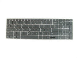 HP Tastatura Laptop, HP, Zbook 15 G5, Zbook 17 G5, L12764-001, iluminata, cu mouse pointer, us, model sn6174bl (hp109v2point-AU0)