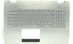 ASUS Carcasa superioara palmrest cu Tastatura Laptop Asus N551ZU argintie iluminata us (palmasus10-New-M6)