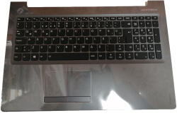Lenovo Carcasa cu tastatura iluminata palmrest Laptop, Lenovo, IdeaPad 510-15, 510-15ISK, 510-15IKB, negru, layout TR (caselen16iblacktr-M3)
