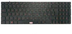 ASUS Tastatura Laptop Asus N56DY iluminata rosie layout LA (Spanish) (asus2ila-M9)