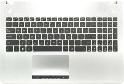 ASUS Carcasa superioara cu tastatura iluminata palmrest laptop, Asus, N56, N56V, N56VM, N56VZ, N56S, N56SL, N56D, N56DY, N56VV, US (caseasus2ius)