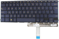 ASUS Tastatura Laptop Asus ZenBook 3 Deluxe UX490CA iluminata UK blue (asus62iukblue-M3)