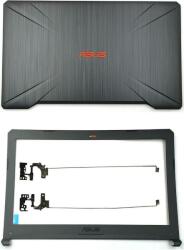 ASUS Capac display cu rama si balamale Laptop, Asus, ROG FX504, FX504G, FX504GE, FX504GM, FX504GE, FX504GD (coverasus7kit)