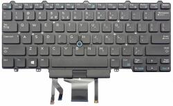 Dell Tastatura Laptop, Dell, Latitude 5480, 7480, fara rama, iluminata, us, dual pointing (Del38ius-EMQ2)